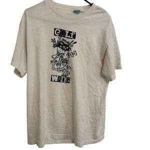 Golf Wang Tyler The Creator Vintage Rap Band White Graphic Tee Size Large Rare